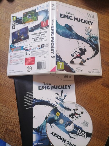 Epic mickey complet wii - vf, [complet]