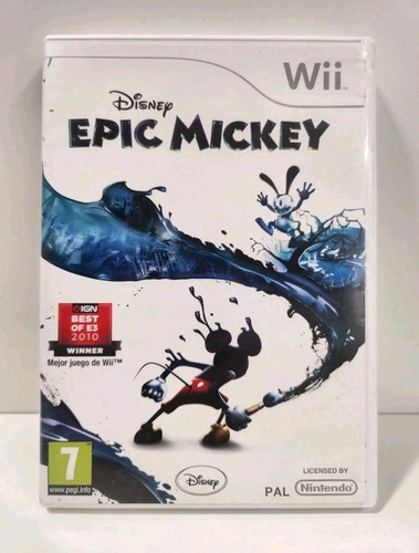 Disney epic mickey nintendo - disney,