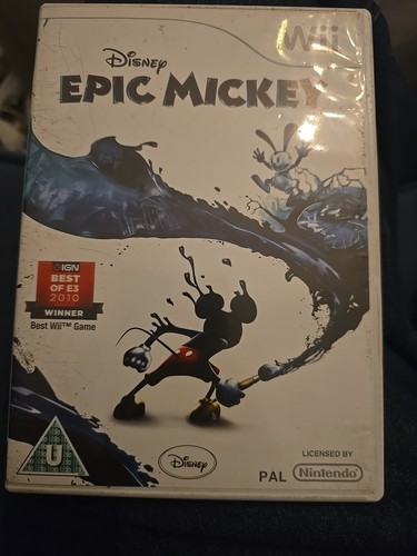 Disney epic mickey - mickey, nintendo