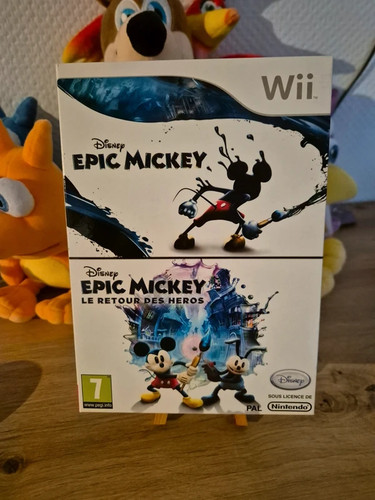Coffret disney epic mickey - epic,