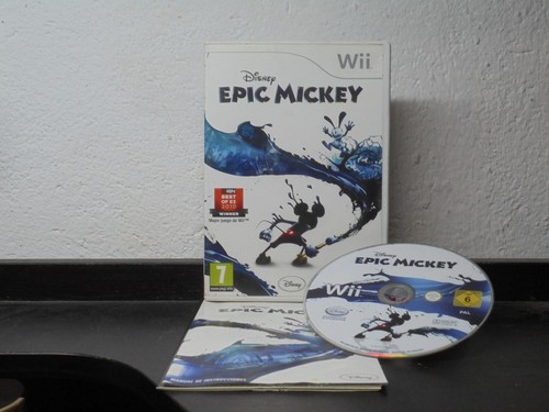 Epic mickey nintendo wii - mickey,
