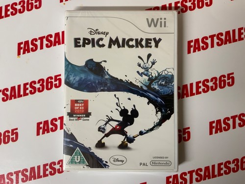 Disney epic mickey - epic, nintendo