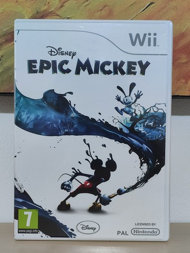 Epic mickey gioco nintendo wii - mickey,