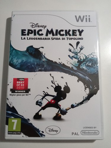 Epic mickey nintendo wii pal - epic,