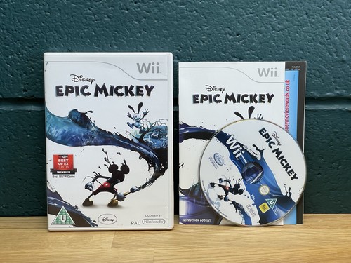 Disney epic mickey nintendo - disney,