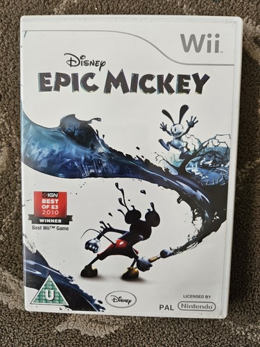 Disneys epic mickey - disneys, nintendo