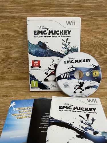Epic mickey ita nintendo wii - mickey,