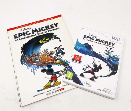 Lotto disney epic mickey wii - disney,