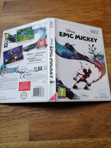 Boite vide epic mickey - boite,